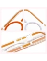 Kup Etui z pierścieniem magnetycznym Bizon Case Marco do Apple iPhone 14 Pro przezroczyste z pomarańczową ramką - BIZ7027 - {ean13} - Sklep Home Screen