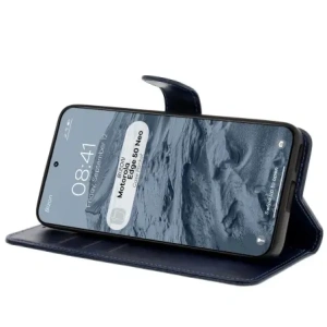 Kup Etui z klapką Bizon Case Pocket do Motorola Edge 50 Neo granatowe - BIZ7030 - {ean13} - Sklep Home Screen