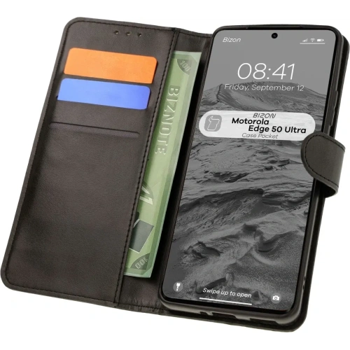 Buy Bizon Case Pocket Motorola Edge 50 Ultra black - BIZ7032 - {ean13} - Home Screen Store Europe