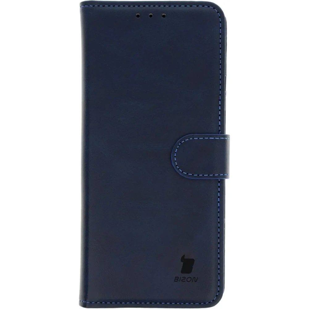 Etui z klapką Bizon Case Pocket do Motorola Edge 50 Ultra granatowe