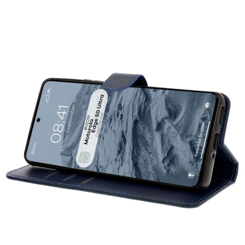 Kup Etui z klapką Bizon Case Pocket do Motorola Edge 50 Ultra tmavě modré - BIZ7033 - {ean13} - Sklep Home Screen