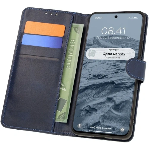 Kup Bizon Case Tasche Oppo Reno 12 navyblau - BIZ7039 - {ean13} - Sklep Home Screen