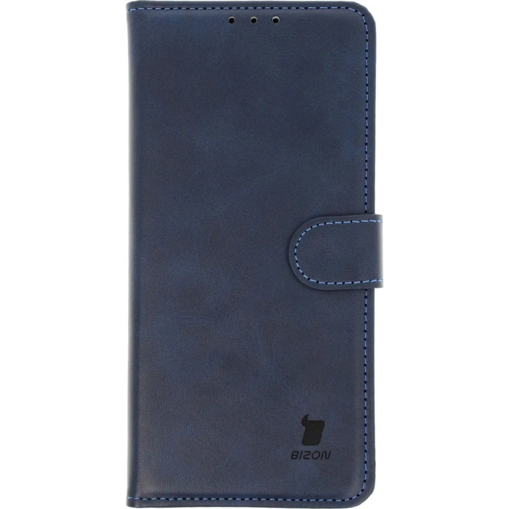 Etui z klapką Bizon Case Pocket do Oppo Reno 12 granatowe