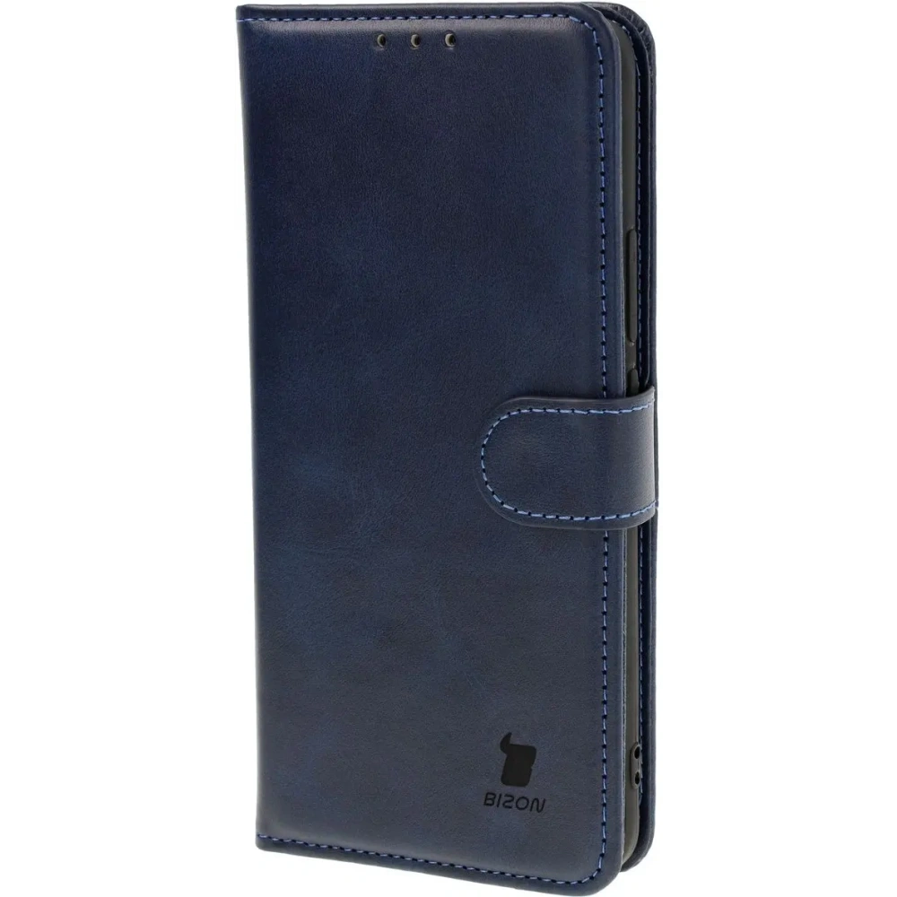 Etui z klapką Bizon Case Pocket do Oppo Reno 12 granatowe