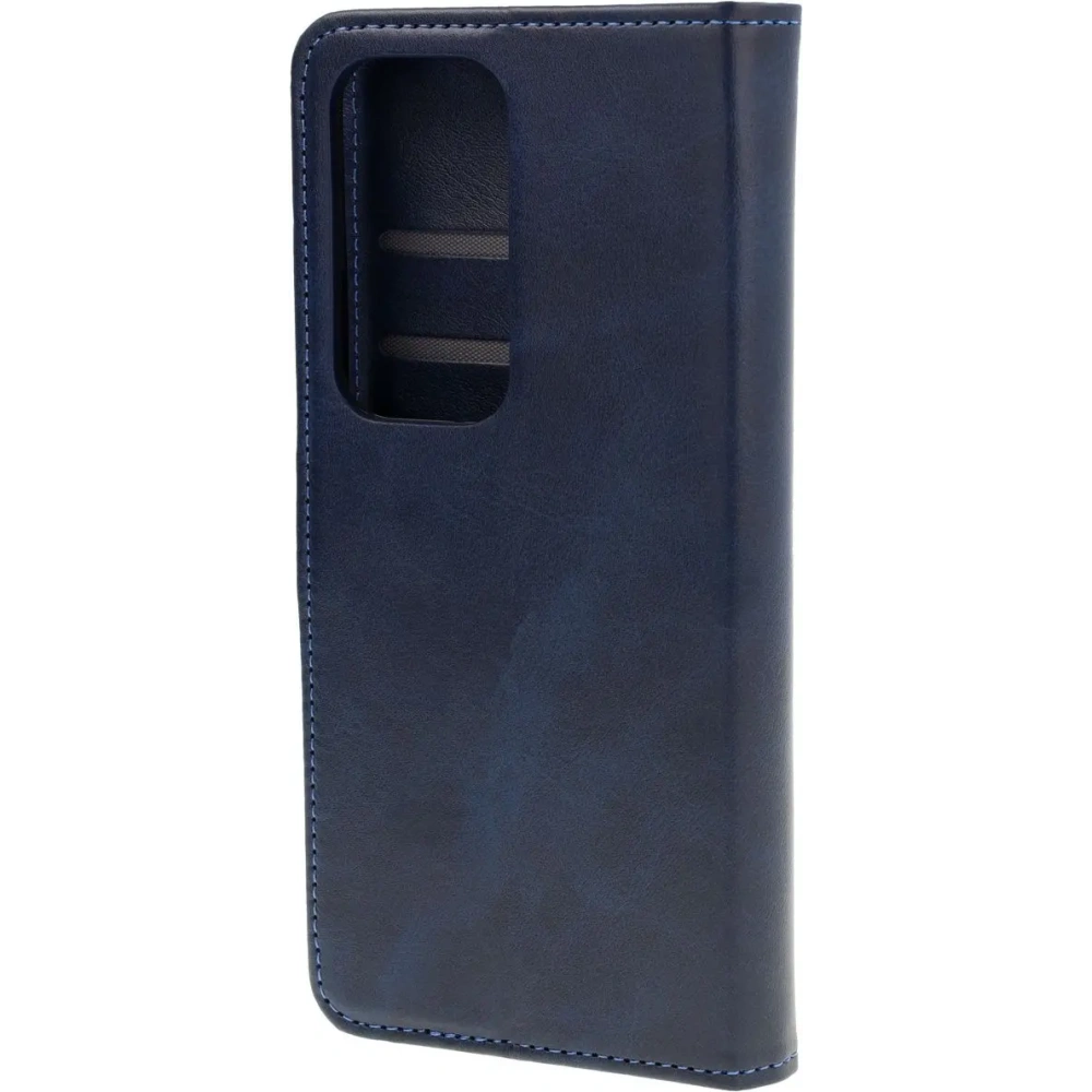Etui z klapką Bizon Case Pocket do Oppo Reno 12 granatowe
