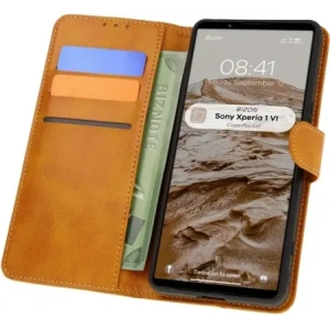 Kup Bizon tok zseb Sony Xperia 1 VI barna - BIZ7040 - {ean13} - Sklep Home Screen