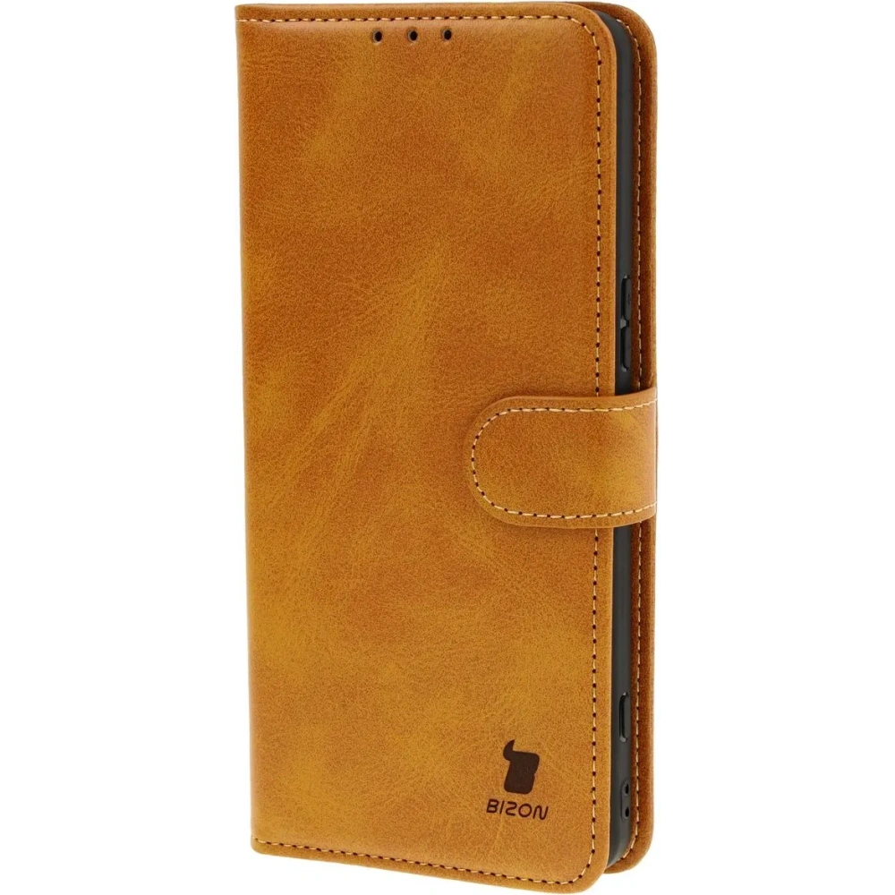 Etui z klapką Bizon Case Pocket do Sony Xperia 1 VI brązowe