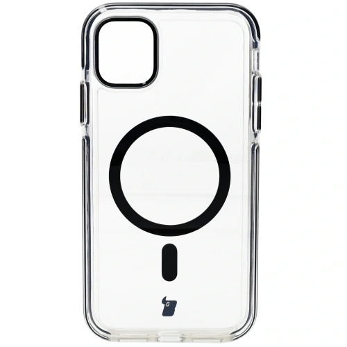 Kup Etui s magnetickým kroužkem Bizon Case Marco pro Apple iPhone 11 průhledné s černým rámečkem - BIZ7043 - {ean13} - Sklep Home Screen