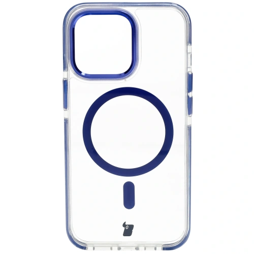 Buy Bizon Case Marco Apple iPhone 13 Pro clear with blue frame - BIZ7044 - {ean13} - Home Screen Store Europe
