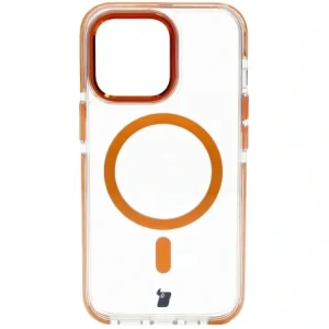 Kup Etui z pierścieniem magnetycznym Bizon Case Marco do Apple iPhone 13 Pro przezroczyste z pomarańczową ramką - BIZ7045 - {ean13} - Sklep Home Screen