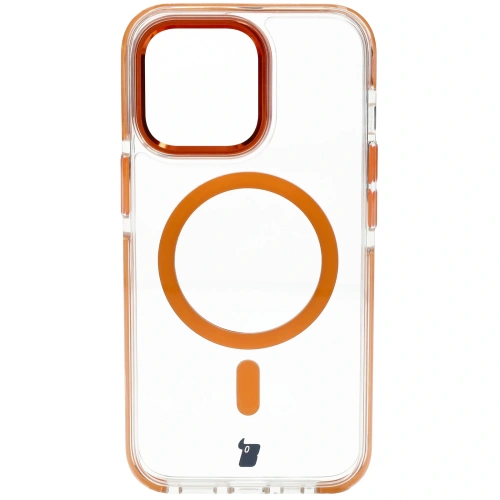Buy Bizon Case Marco Apple iPhone 13 Pro clear with orange frame - BIZ7045 - {ean13} - Home Screen Store Europe