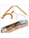 Kup Etui z pierścieniem magnetickým Bizon Case Marco do Apple iPhone 13 Pro průhledné s oranžovým rámem - BIZ7045 - {ean13} - Sklep Home Screen