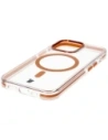 Kup Etui z pierścieniem magnetickým Bizon Case Marco do Apple iPhone 13 Pro průhledné s oranžovým rámem - BIZ7045 - {ean13} - Sklep Home Screen