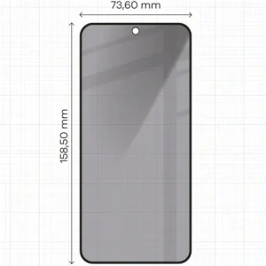 Kup Prywatyzujące szkło hartowane Bizon Glass Edge Shadow do Samsung Galaxy S24 FE przyciemniane z czarną ramką - BIZ7046 - {ean13} - Sklep Home Screen