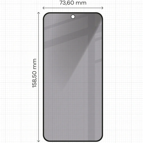 Kup Bizon Glass Edge Shadow Samsung Galaxy S24 FE getönt mit einem schwarzen Rahmen - BIZ7046 - {ean13} - Sklep Home Screen