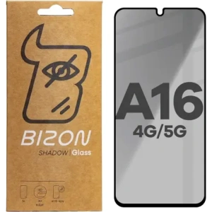 Kup Prywatyzujące szkło hartowane Bizon Glass Edge Shadow do Samsung Galaxy A16 4G/5G przyciemniane z czarną ramką - BIZ7047 - {ean13} - Sklep Home Screen