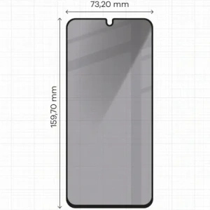 Kup Prywatyzujące szkło hartowane Bizon Glass Edge Shadow do Samsung Galaxy A16 4G/5G przyciemniane z czarną ramką - BIZ7047 - {ean13} - Sklep Home Screen