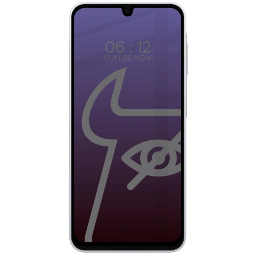 Kup Prywatyzujące szkło hartowane Bizon Glass Edge Shadow do Samsung Galaxy A16 4G/5G przyciemniane z czarną ramką - BIZ7047 - {ean13} - Sklep Home Screen