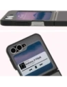 Kup Bizon Case Angelo Samsung Galaxy Z Flip6 fumurii cu un cadru negru - BIZ7050 - {ean13} - Sklep Home Screen