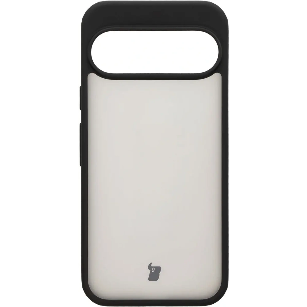 Etui Bizon Case Angelo do Google Pixel 9 / 9 Pro przydymione z czarną ramką