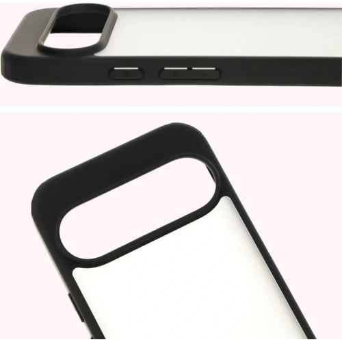 Kup Bizon Case Angelo Google Pixel 9 / 9 Pro rauchig mit einem schwarzen Rahmen - BIZ7051 - {ean13} - Sklep Home Screen