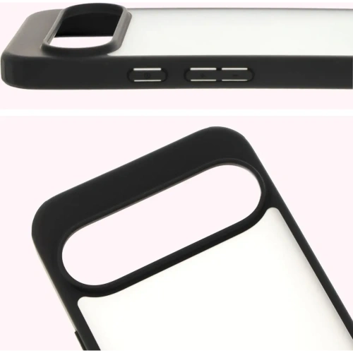 Buy Bizon Case Angelo Google Pixel 9 Pro XL smoky with a black frame - BIZ7052 - {ean13} - Home Screen Store Europe