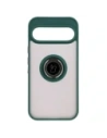 Kup Bizon Case Hybrid Ring Google Pixel 9 / 9 Pro rauchig mit einem dunkelgrünen Rahmen - BIZ7053 - {ean13} - Sklep Home Screen