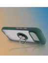 Kup Bizon Case Hybrid Ring Google Pixel 9 / 9 Pro rauchig mit einem dunkelgrünen Rahmen - BIZ7053 - {ean13} - Sklep Home Screen