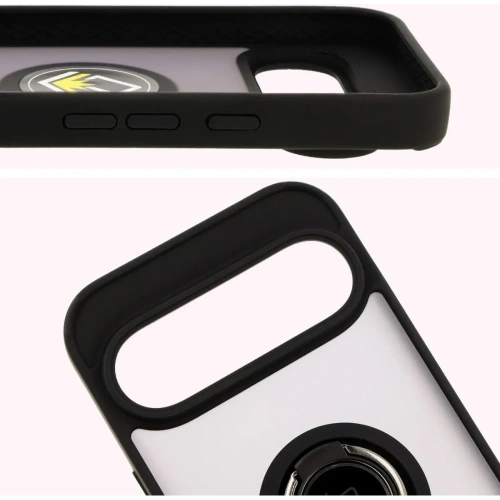 Kup Bizon Case Hybrid Ring Google Pixel 9 / 9 Pro rauchig mit einem schwarzen Rahmen - BIZ7054 - {ean13} - Sklep Home Screen