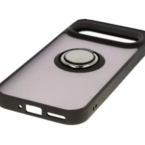 Kup Etui z uchwytem na palec Bizon Case Hybrid Ring do Google Pixel 9 / 9 Pro kouřové s černým rámečkem - BIZ7054 - {ean13} - Sklep Home Screen