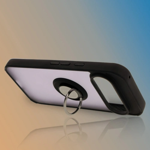 Kup Bizon Case Hybrid Ring Google Pixel 9 / 9 Pro füstös fekete kerettel - BIZ7054 - {ean13} - Sklep Home Screen
