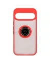 Kup Bizon Case Hybrid Ring Google Pixel 9 / 9 Pro rauchig mit einem roten Rahmen - BIZ7055 - {ean13} - Sklep Home Screen