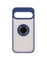 Kup Bizon Case Hybrid Ring Google Pixel 9 / 9 Pro fumos cu un cadru albastru marin - BIZ7056 - {ean13} - Sklep Home Screen