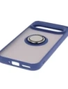 Kup Bizon Case Hybrid Ring Google Pixel 9 / 9 Pro fumos cu un cadru albastru marin - BIZ7056 - {ean13} - Sklep Home Screen