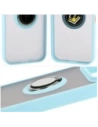 Kup Etui z uchwytem na palec Bizon Case Hybrid Ring do Google Pixel 9 / 9 Pro przydymione z jasnoniebieską ramką - BIZ7057 - {ean13} - Sklep Home Screen