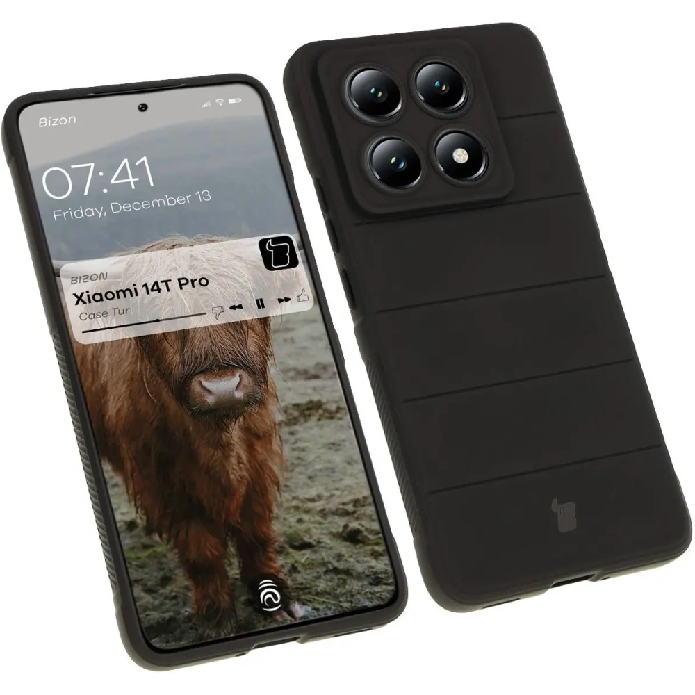Pancerne etui Bizon Case Tur do Xiaomi 14T Pro czarne
