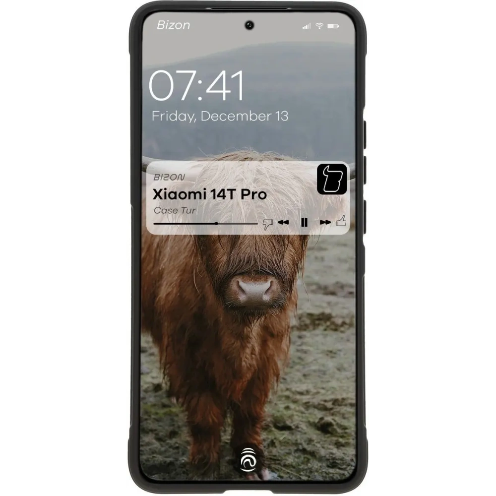 Pancerne etui Bizon Case Tur do Xiaomi 14T Pro czarne