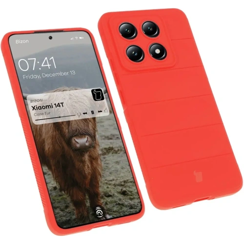 Kup Pancerne etui Bizon Case Tur do Xiaomi 14T czerwone - BIZ7060 - {ean13} - Sklep Home Screen