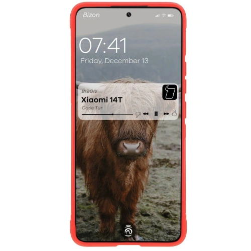 Kup Pancerne etui Bizon Case Tur do Xiaomi 14T czerwone - BIZ7060 - {ean13} - Sklep Home Screen