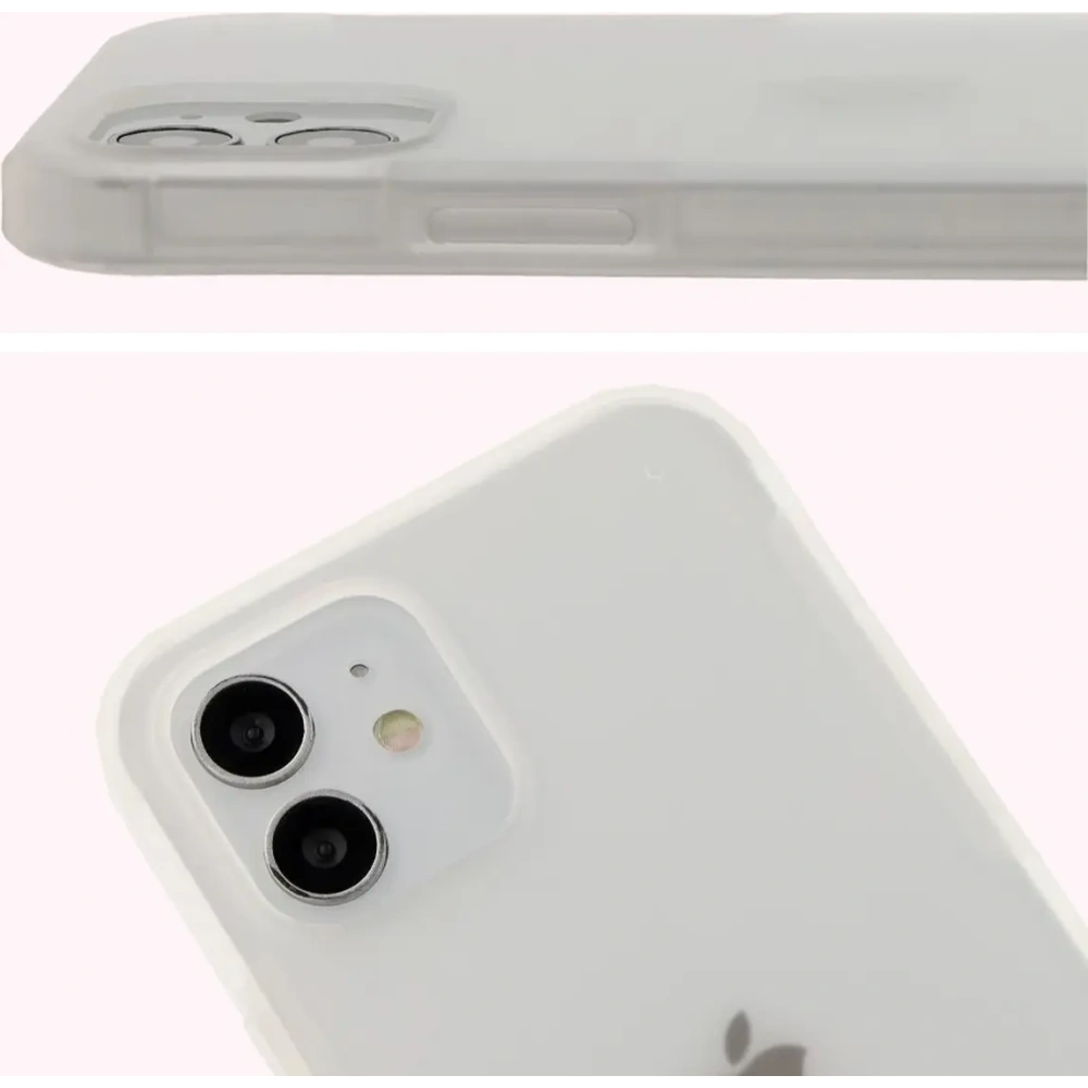 Etui Bizon Case Angelo do Apple iPhone 12 Pro / 12 półprzezroczyste