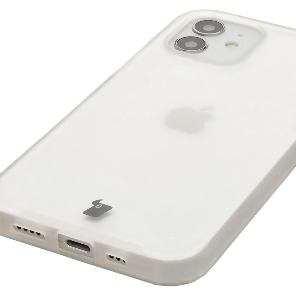 Etui Bizon Case Angelo do Apple iPhone 12 Pro / 12 półprzezroczyste