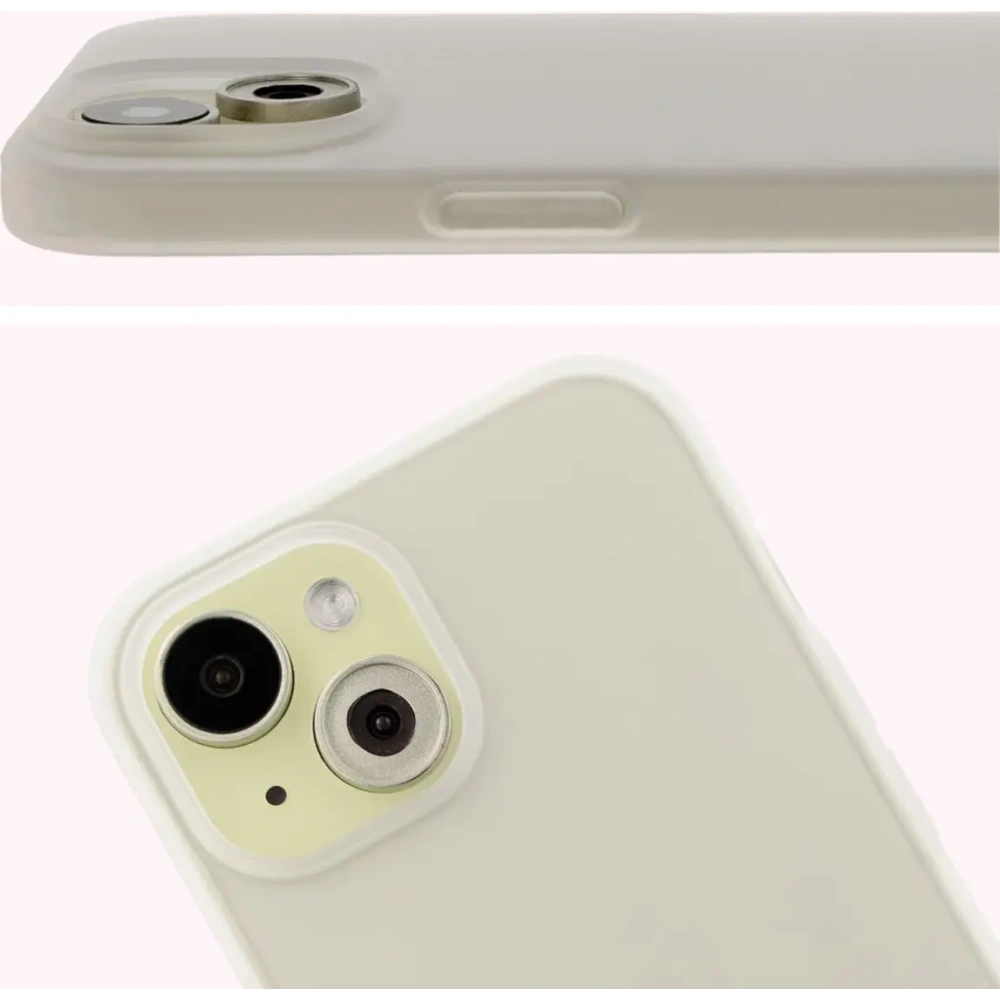 Etui Bizon Case Angelo do Apple iPhone 15 półprzezroczyste