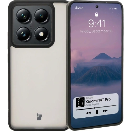 Kup Etui Bizon Case Angelo do Xiaomi 14T Pro kouřové s černým rámečkem - BIZ7069 - {ean13} - Sklep Home Screen