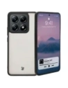 Etui Bizon Case Angelo do Xiaomi 14T kouřové s černým rámem