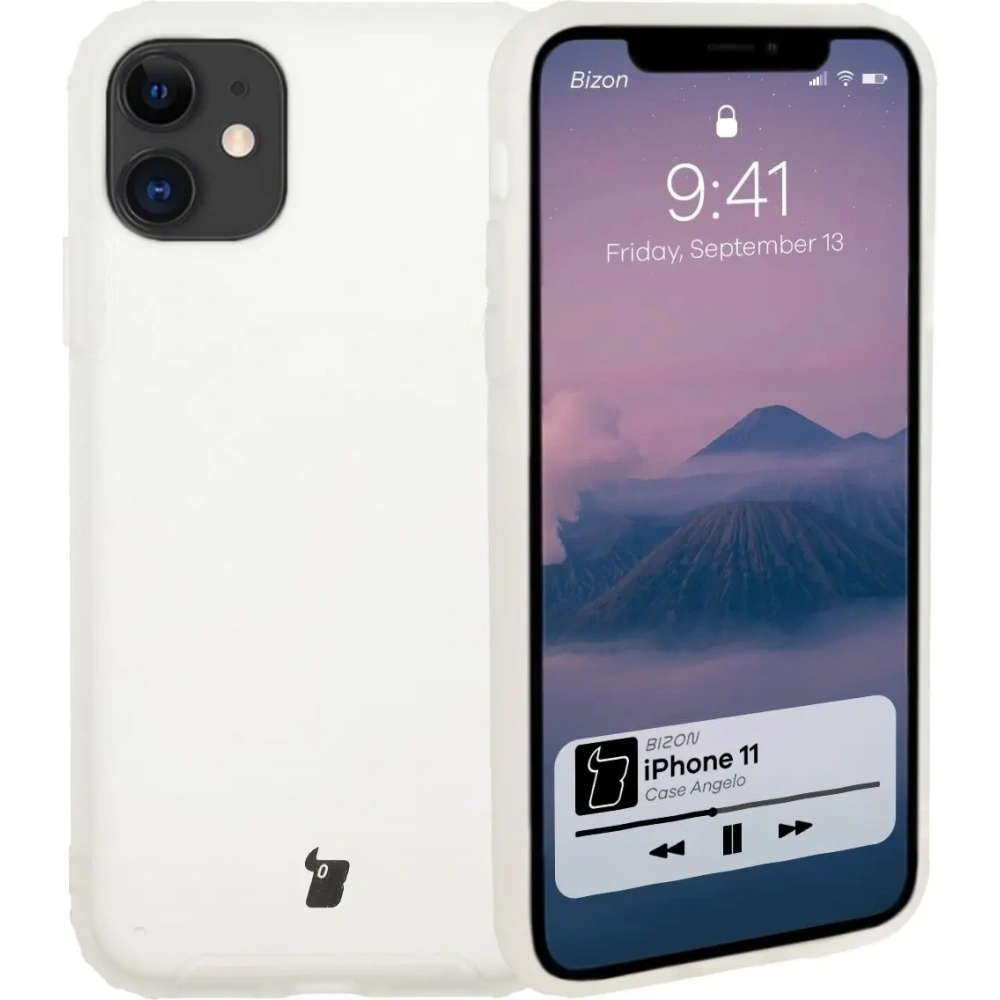 Etui Bizon Case Angelo do Apple iPhone 11 półprzezroczyste