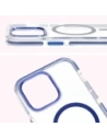 Kup Etui s magnetickým kroužkem Bizon Case Marco pro Apple iPhone 14 Pro Max průhledné s modrým rámečkem - BIZ7074 - {ean13} - Sklep Home Screen