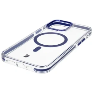 Kup Etui s magnetickým kroužkem Bizon Case Marco pro Apple iPhone 14 Pro Max průhledné s modrým rámečkem - BIZ7074 - {ean13} - Sklep Home Screen