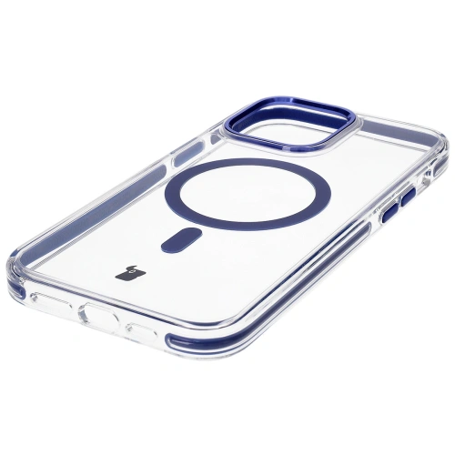 Kup Etui s magnetickým kroužkem Bizon Case Marco pro Apple iPhone 14 Pro Max průhledné s modrým rámečkem - BIZ7074 - {ean13} - Sklep Home Screen