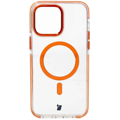 Kup Etui z pierścieniem magnetycznym Bizon Case Marco do Apple iPhone 14 Pro Max przezroczyste z pomarańczową ramką - BIZ7075 - {ean13} - Sklep Home Screen