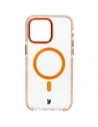 Buy Bizon Case Marco Apple iPhone 15 Pro Max clear with orange frame - BIZ7076 - {ean13} - Home Screen Store Europe